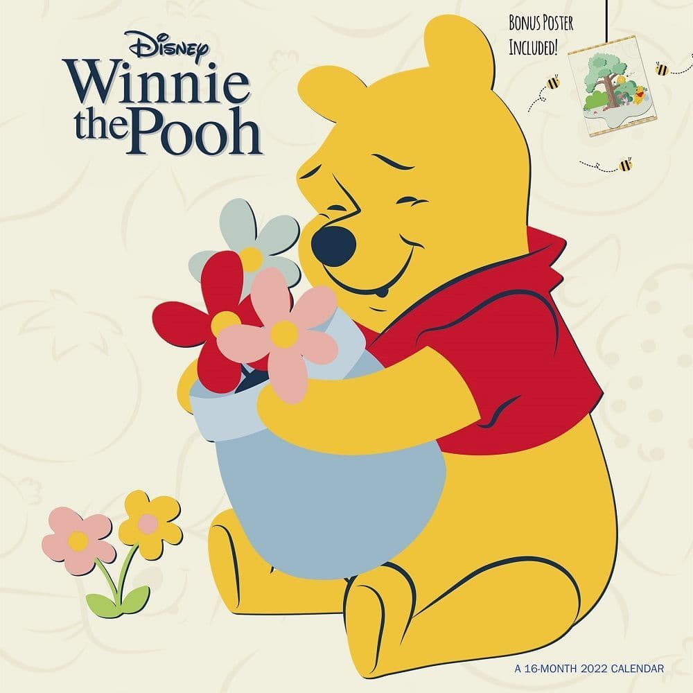 Winnie The Pooh Exclusive 2022 Wall Calendar with Collectors Print