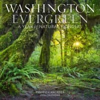 image Washington Evergreen 2026 Wall Calendar Main Image