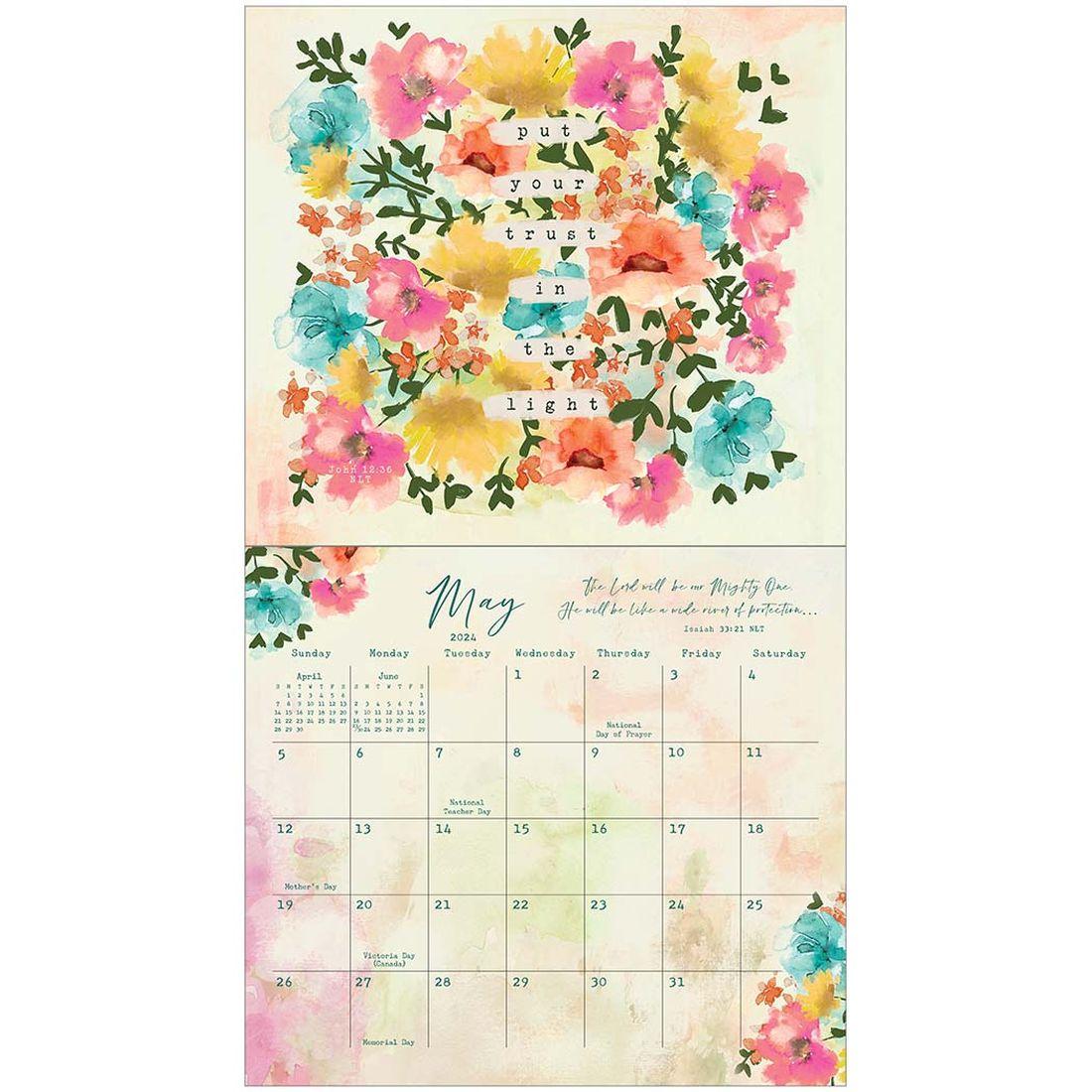 Be Still 2024 Wall Calendar