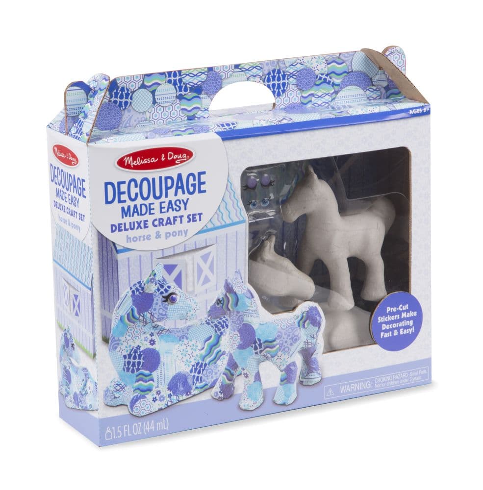 Decoupage Horse Pony Set Alternate Image 1