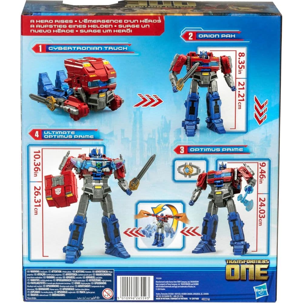 Transformers One Power Flip Optimus Prime Action Figure Twelfth Alternate Image