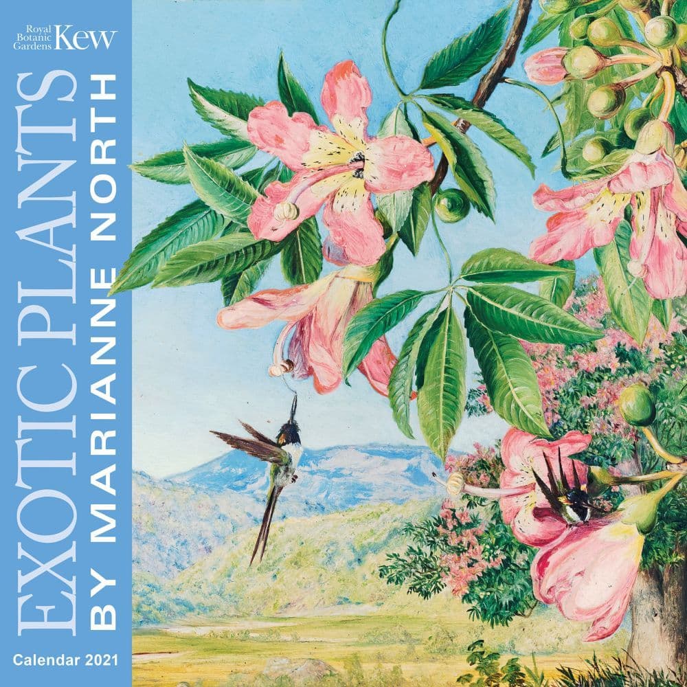Kew Gardens Exotic Plants Wall Calendar