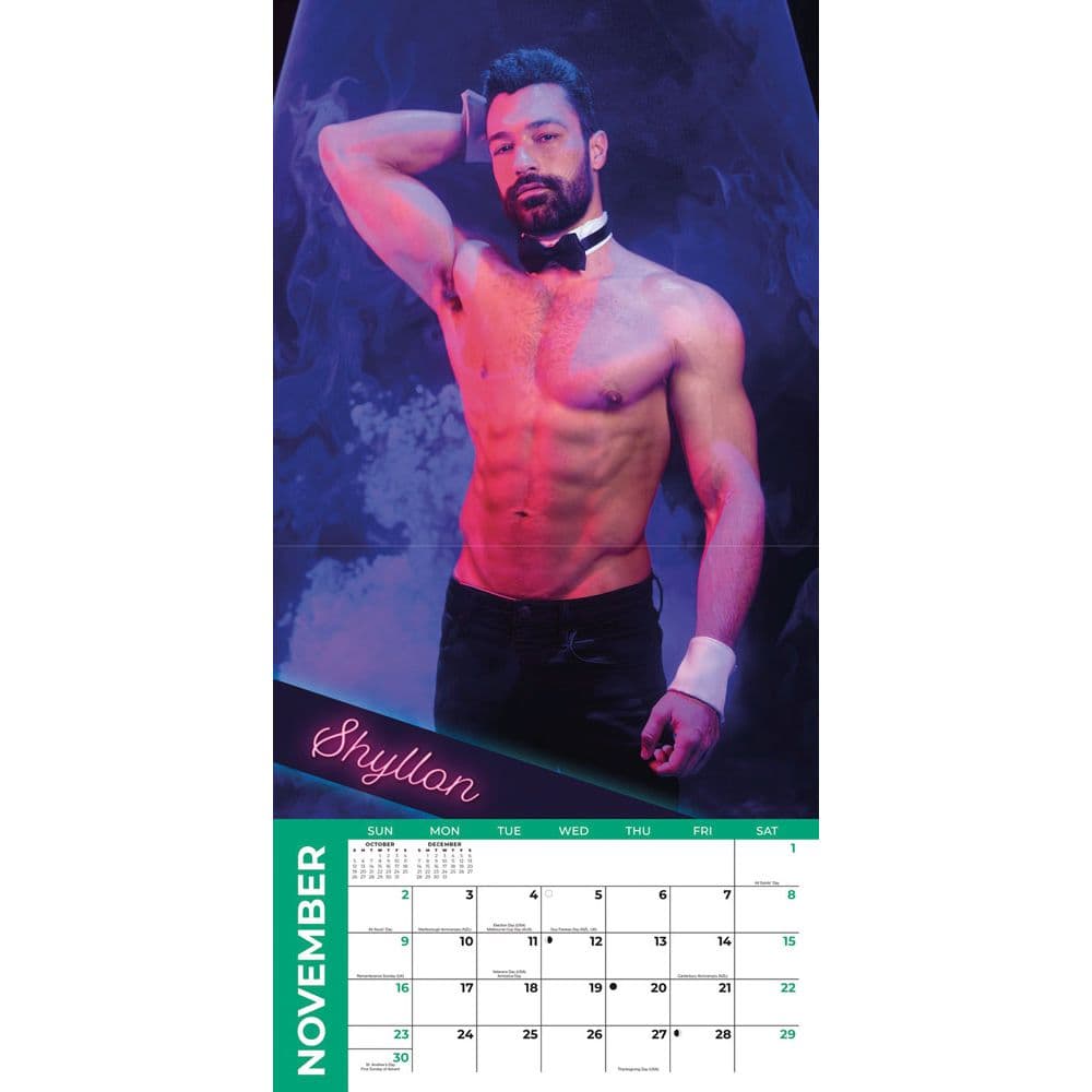 Chippendales 2025 Wall Calendar Fourth Alternate Image width=&quot;1000&quot; height=&quot;1000&quot;