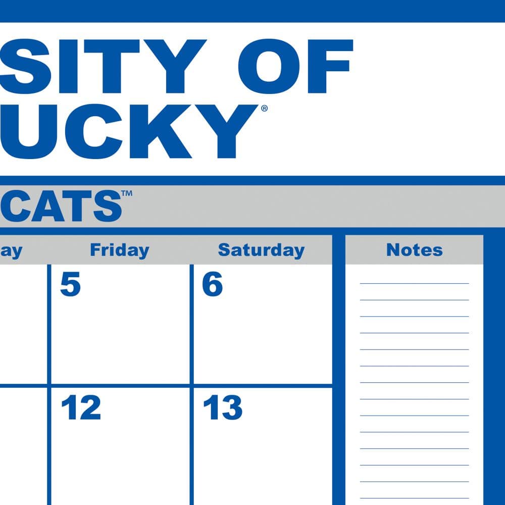 Kentucky Wildcats 2024 Desk Pad Third Alternate Image width=&quot;1000&quot; height=&quot;1000&quot;