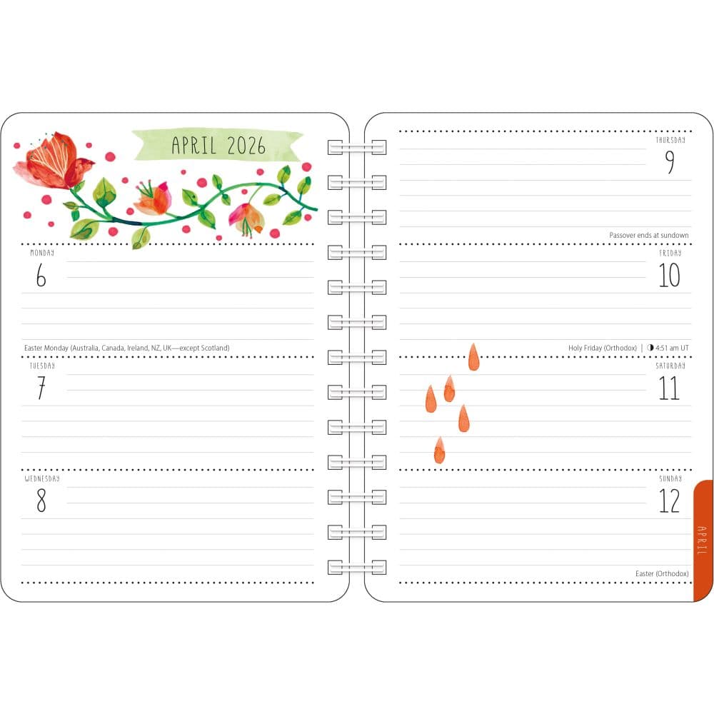 Meera Lee Patel Weekly 2026 Planner Fourth Alternate Image