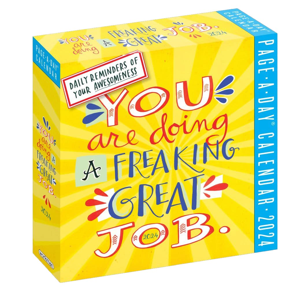 You Are Doing A Great Job 2024 Desk Calendar Calendars Com   Eaf83678 C815 45fc Be43 E320077de0a0