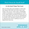 image Dont Sweat the Small Stuff 2027 Desk Calendar Third Alternate Image