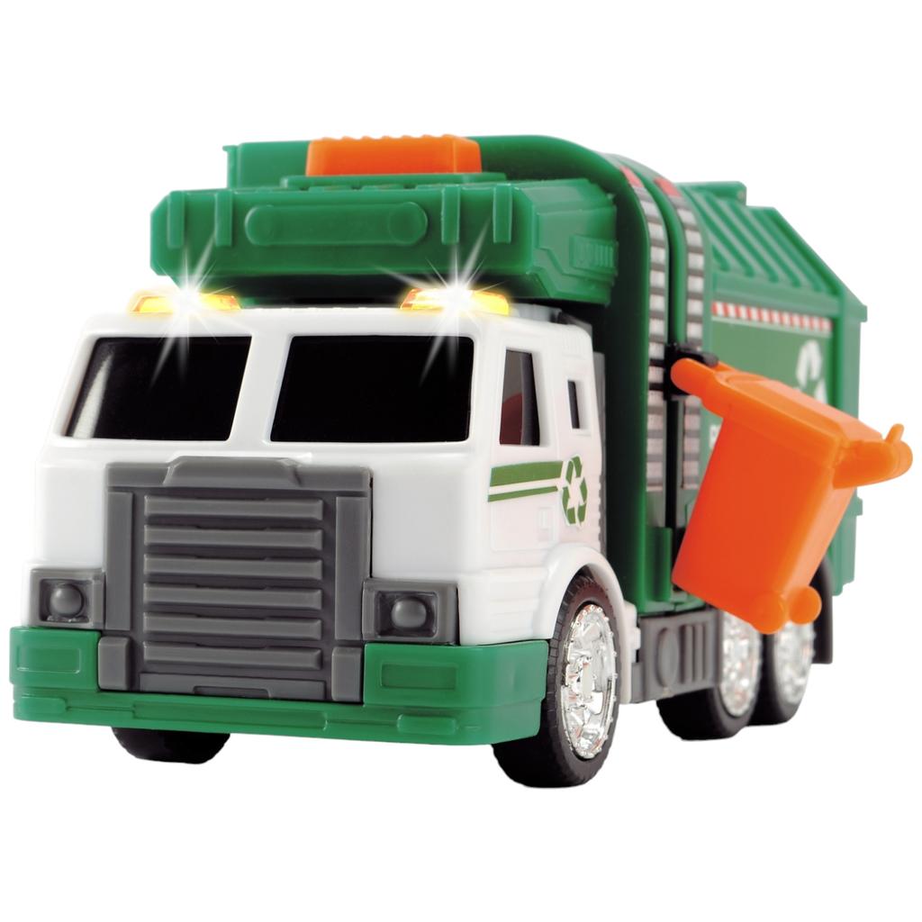 Recycling Truck with Lights and Sound Side of Truck