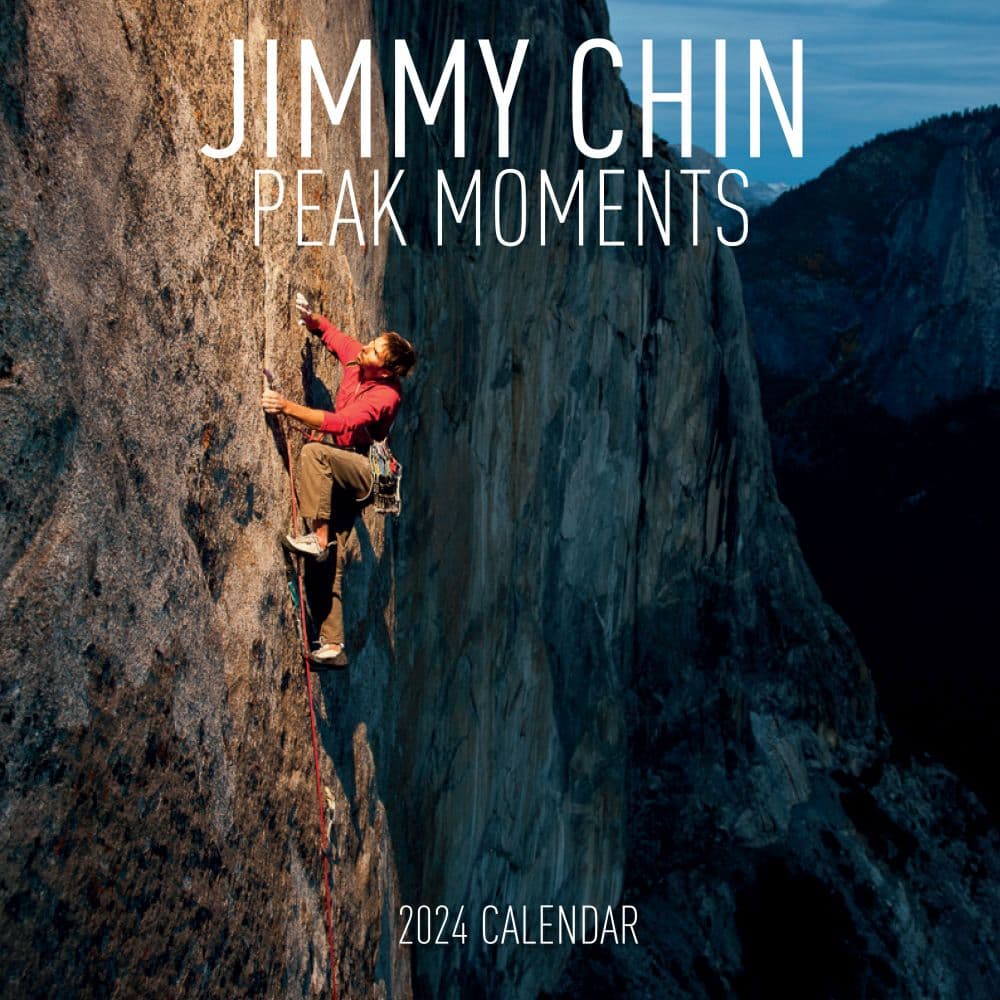 Jimmy Chin Peak Moments 2024 Wall Calendar Main Product Image width=&quot;1000&quot; height=&quot;1000&quot;