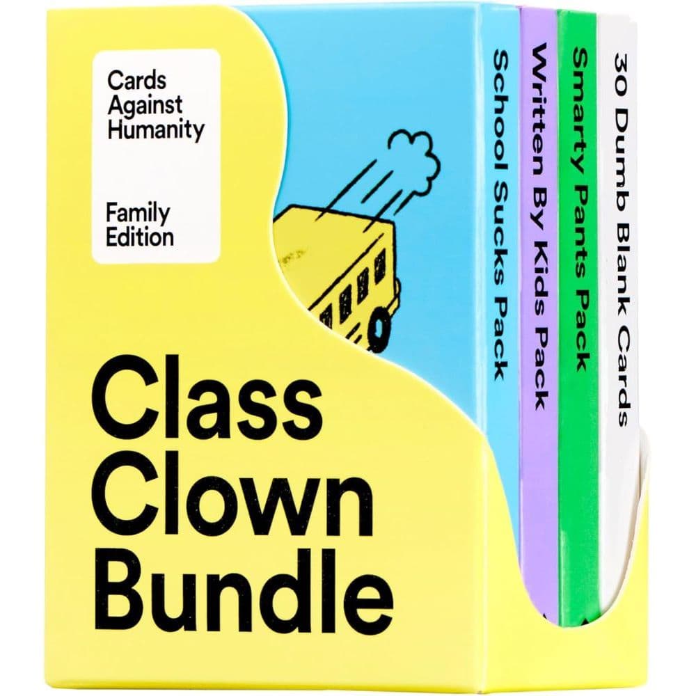 Cards Against Humanity Family Edition Class Clown Bundle Main Product Image