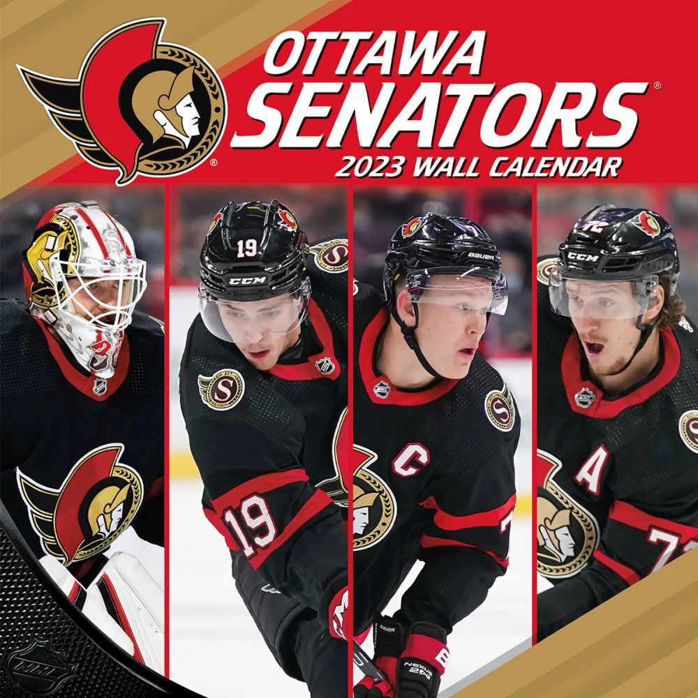 Ottawa Senators 2023 Wall Calendar