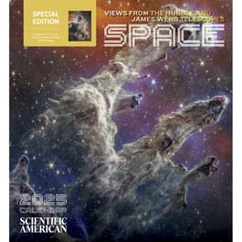 Space Hubble Telescope 2025 Wall Calendar