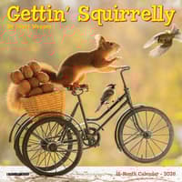 image Gettin Squirrelly 2026 Mini Wall Calendar Main Image