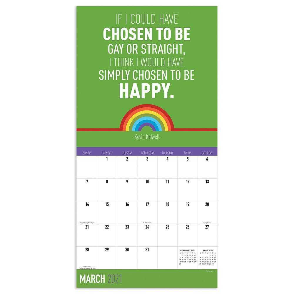 Pride Wall Calendar