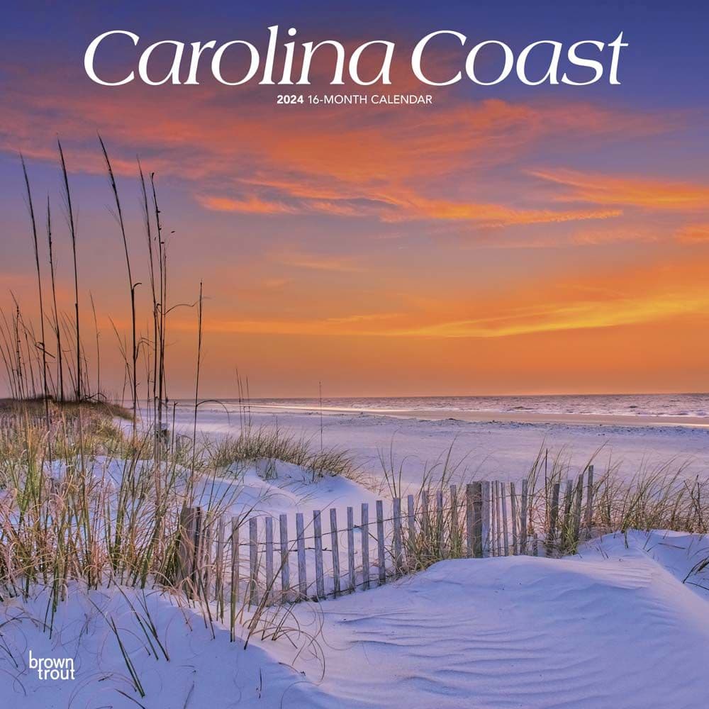 Carolina Coast 2024 Wall Calendar