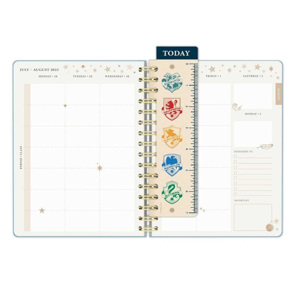Harry Potter Hogwarts 2026 Student Planner Fourth Alternate Image