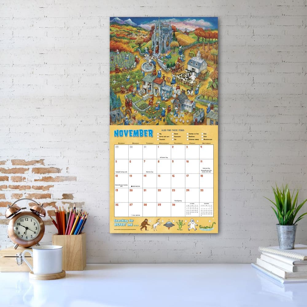 Searching For Bigfoot 2023 Wall Calendar Calendars