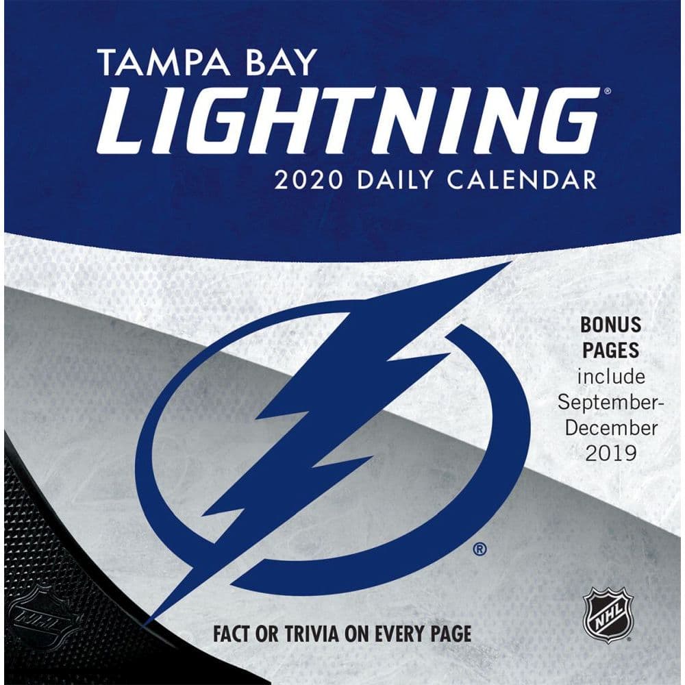 Tampa Bay Lightning 2021 calendars