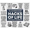 image Hacks of Life 2025 Desk Calendar