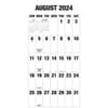 image Big Letters Big Numbers 2024 Wall Calendar Alternate Image 2