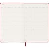 image Moleskine Scarlet Red 2027 Large Hard Cover Weekly Planner Fourth Alternate Image