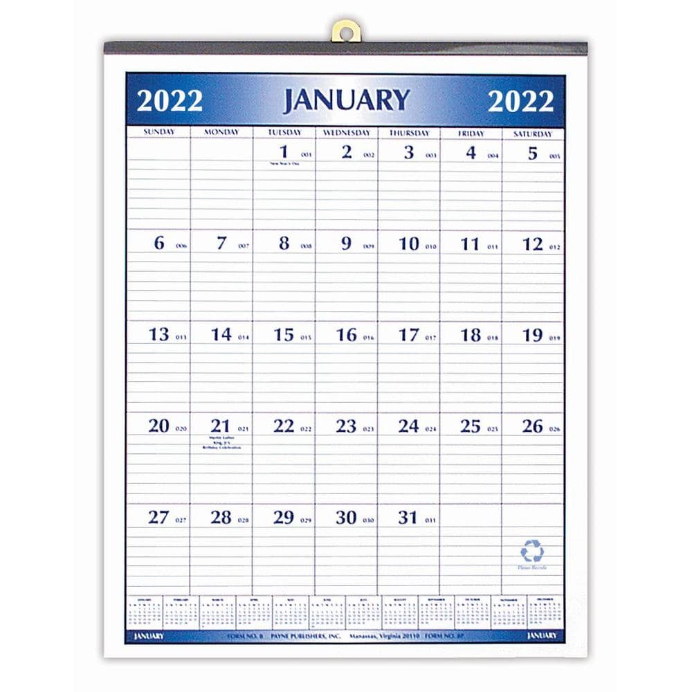 Magnetized 2022 Wall Calendar