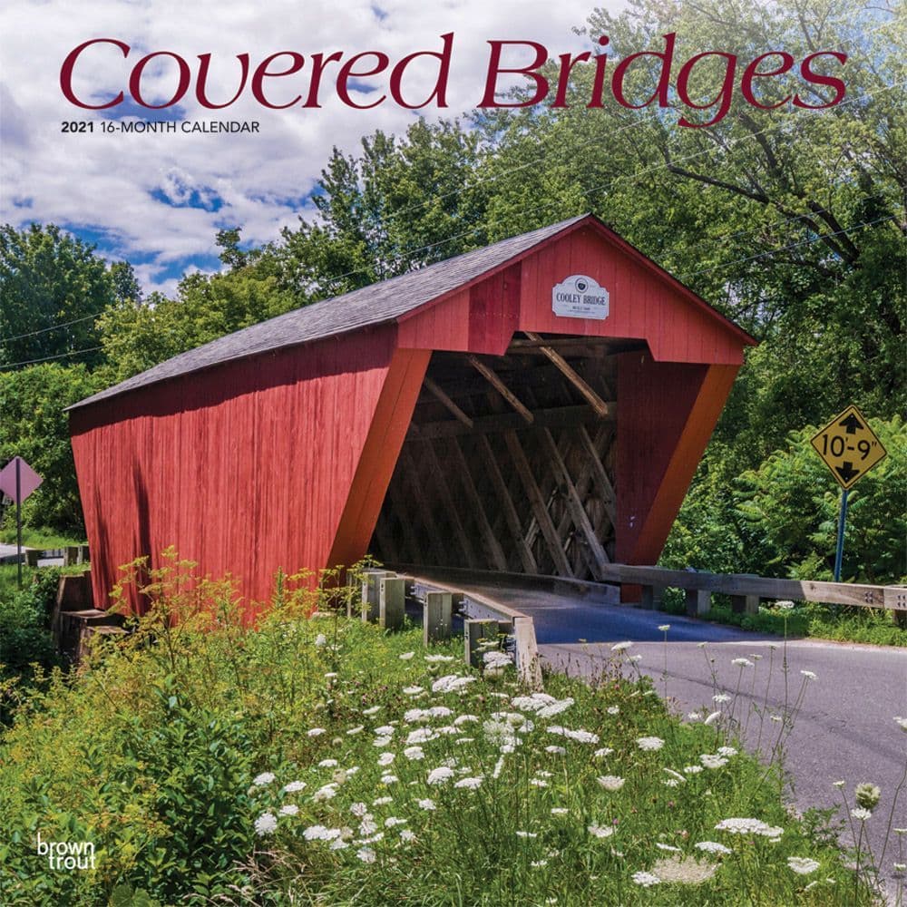 Covered Bridges Wall Calendar