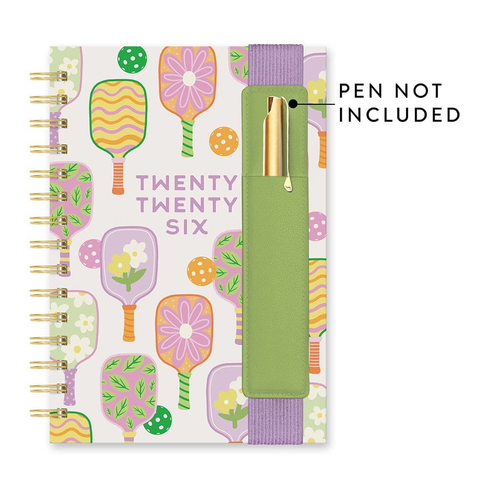 Pickleball Rally Oliver 2026 Planner Ninth Alternate Image