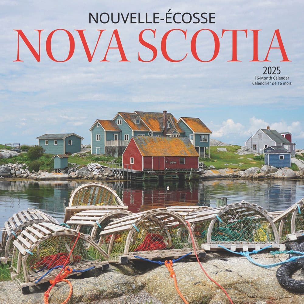 Nova Scotia 2025 Wall Calendar