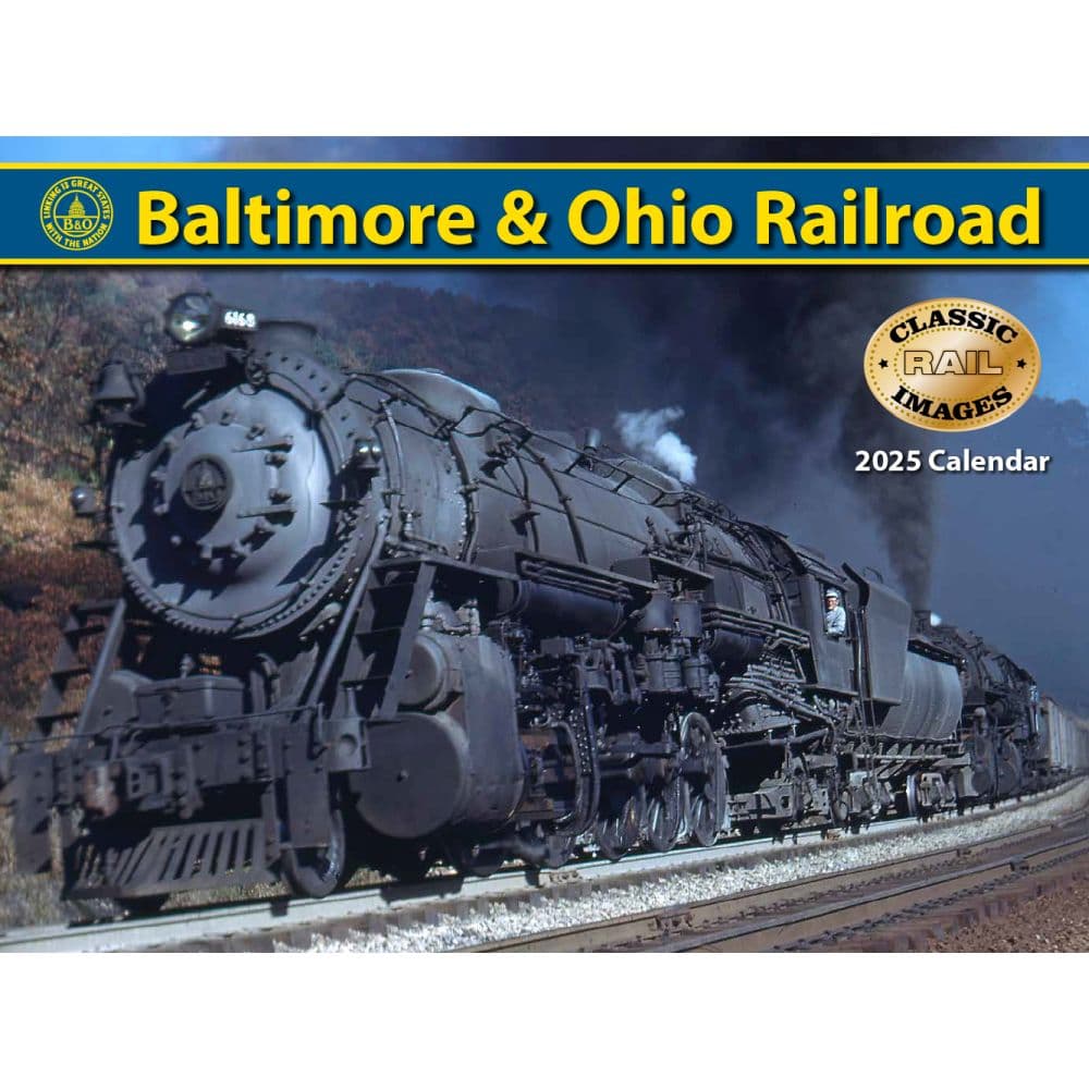 Baltimore and Ohio 2025 Wall Calendar Main Product Image width=&quot;1000&quot; height=&quot;1000&quot;