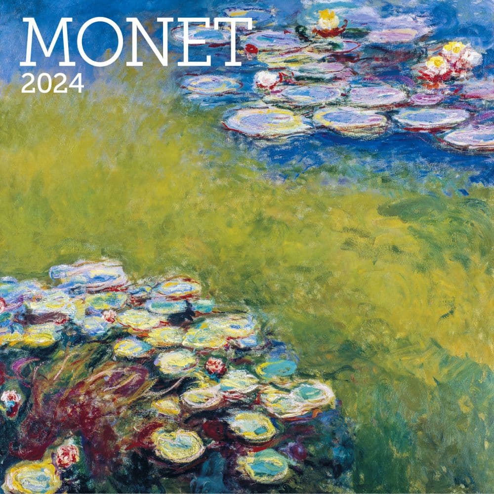 Monet MFA 2024 Mini Wall Calendar Main Product Image width=&quot;1000&quot; height=&quot;1000&quot;
