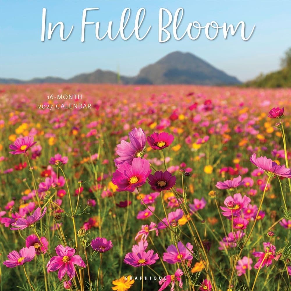 image In Full Bloom 2027 Wall Calendar Main Product Image