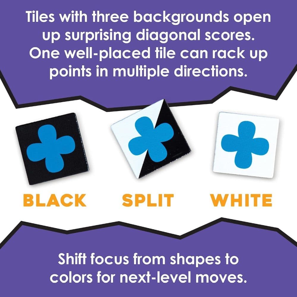 Qwirkle Flex Edition Strategy Game Second Alternate Image