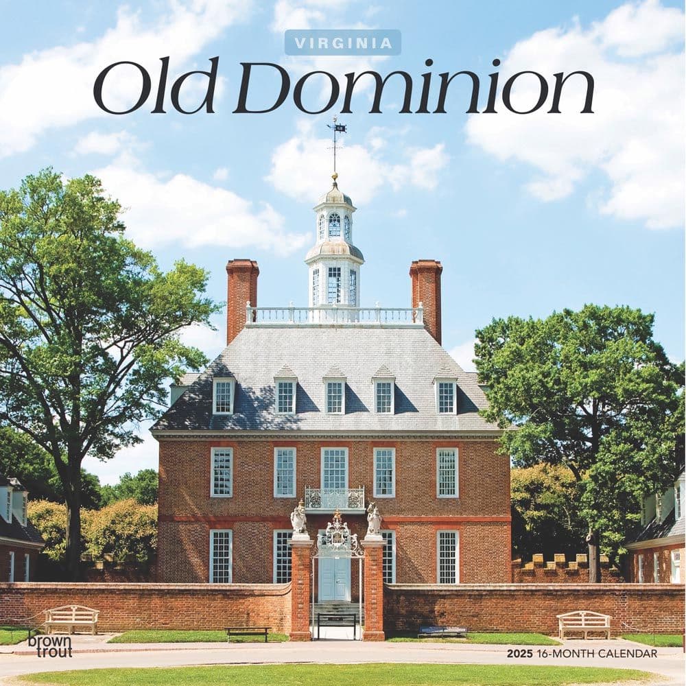 Virginia Places 2025 Wall Calendar
