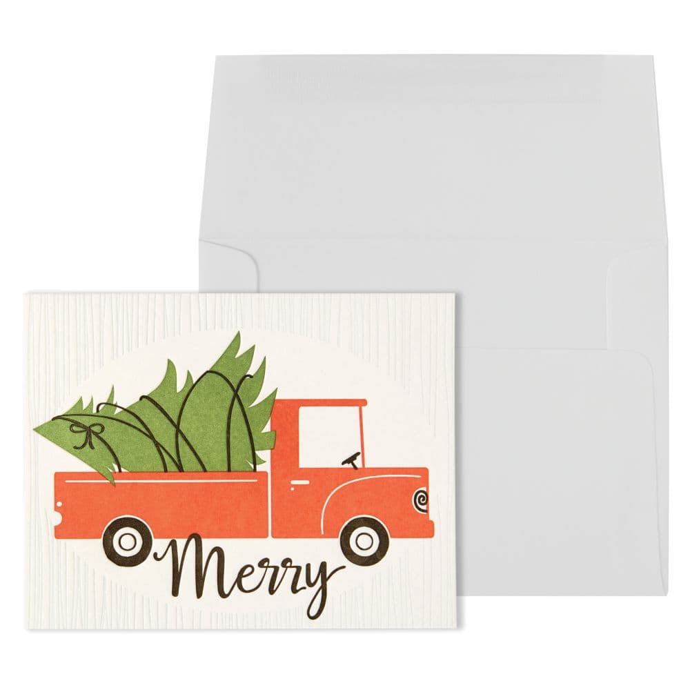 Truck with Tree Christmas Card Main Product Image width=&quot;1000&quot; height=&quot;1000&quot;