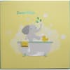 image Elephant in Bath Tub Baby Congratulation Card Main Image