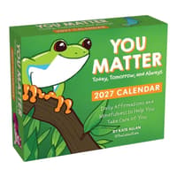 image Take It from a Rainbow T-Rex Youre Perfect as You Are 2027 Desk Calendar Main Product Image