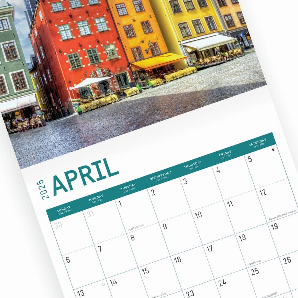 Sweden 2025 Wall Calendar Sixth Alternate Image