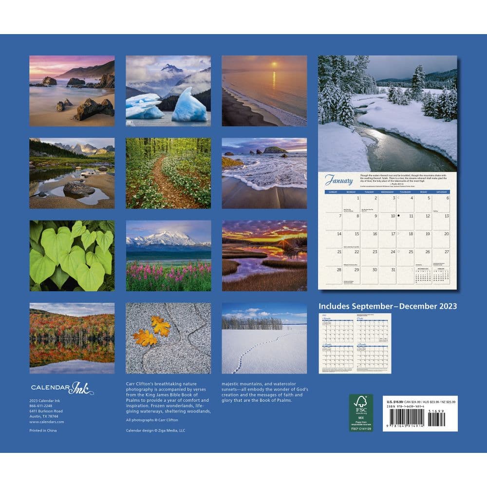 Psalms Deluxe 2024 Wall Calendar First Alternate Image width=&quot;1000&quot; height=&quot;1000&quot;