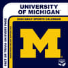 image Michigan Wolverines 2024 Desk Calendar First Alternate Image width=&quot;1000&quot; height=&quot;1000&quot;