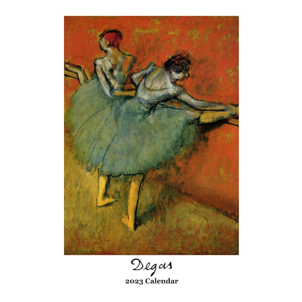 Retrospect Group Edgar Degas 2023 Poster Wall Calendar