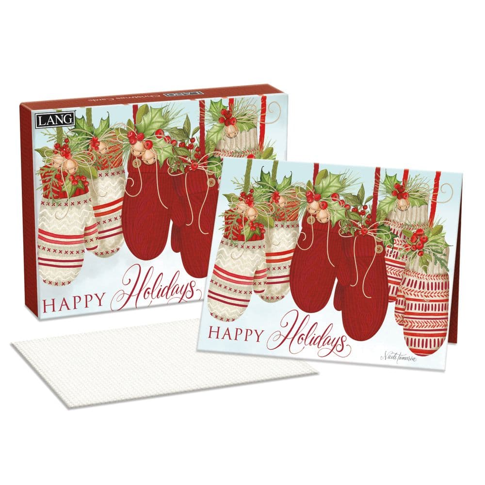 Snow and Cocoa by Nicole Tamarin Boxed Christmas Cards Main Image