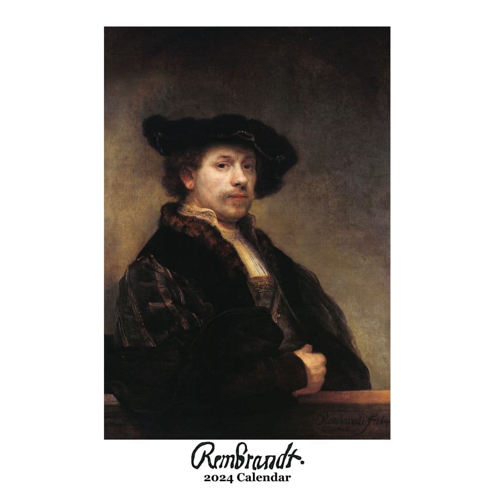 Rembrandt 2024 Poster Wall Calendar Main Product Image width=&quot;1000&quot; height=&quot;1000&quot;