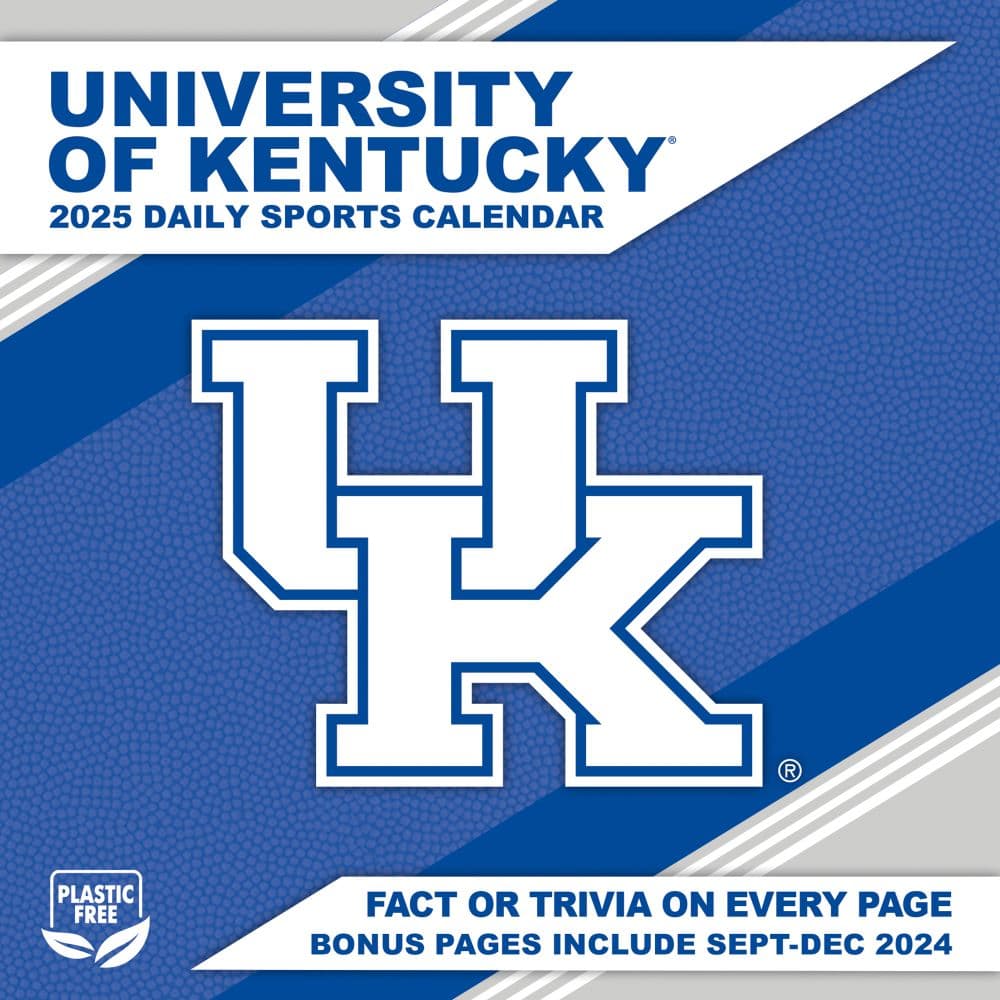 COL Kentucky Wildcats 2025 Desk Calendar