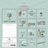 image Gin 2025 Wall Calendar First Alternate Image width=&quot;1000&quot; height=&quot;1000&quot;