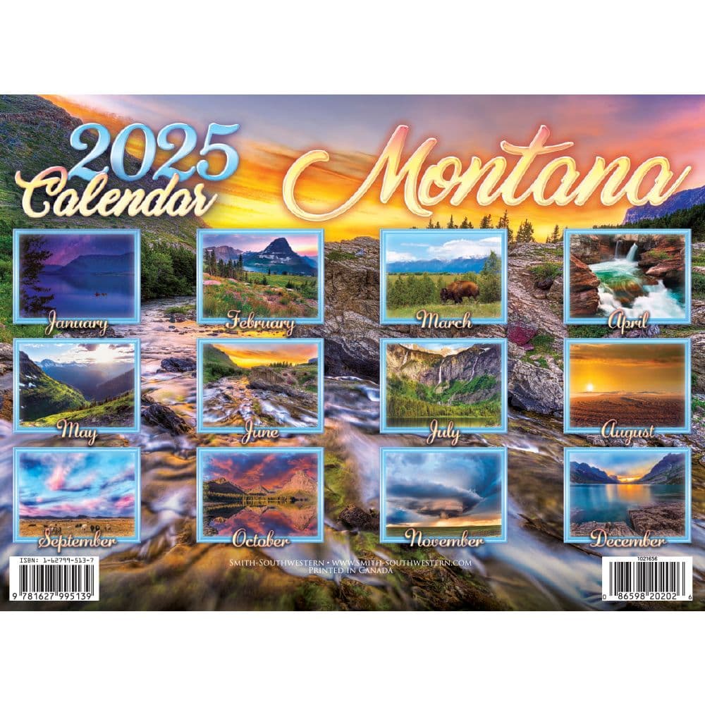 Montana 2025 Wall Calendar First Alternate Image