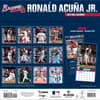 image MLB Ronald Acuna Jr 2025 Wall Calendar First Alternate Image