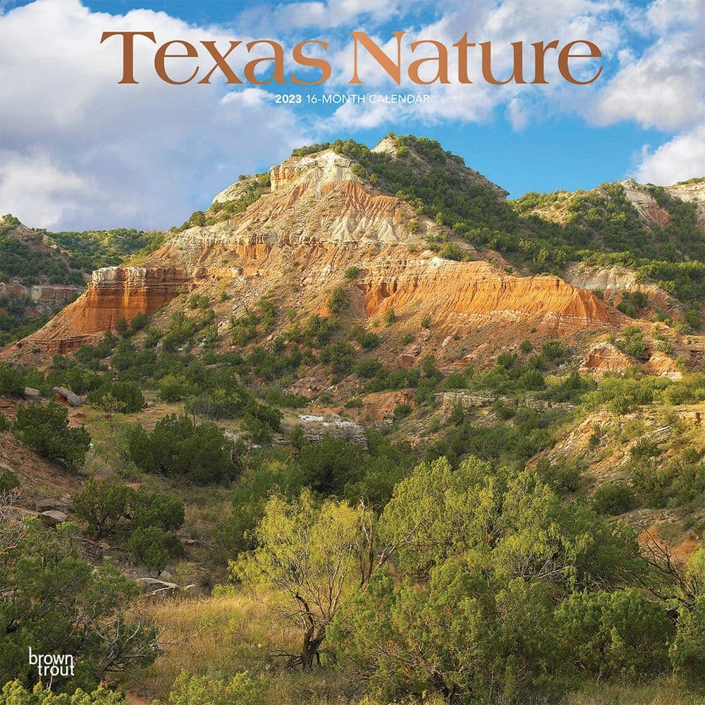 Texas Nature 2023 Wall Calendar