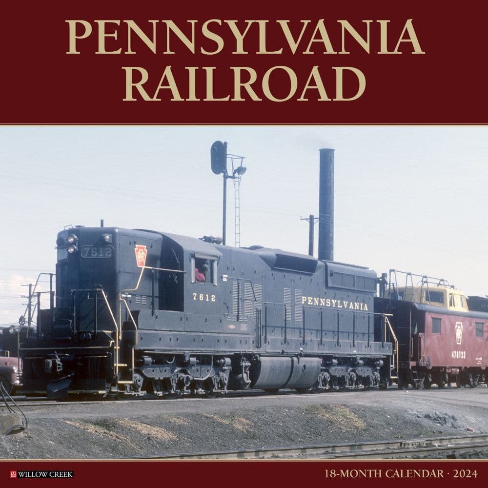 Pennsylvania Railroad 2024 Wall Calendar Main Image