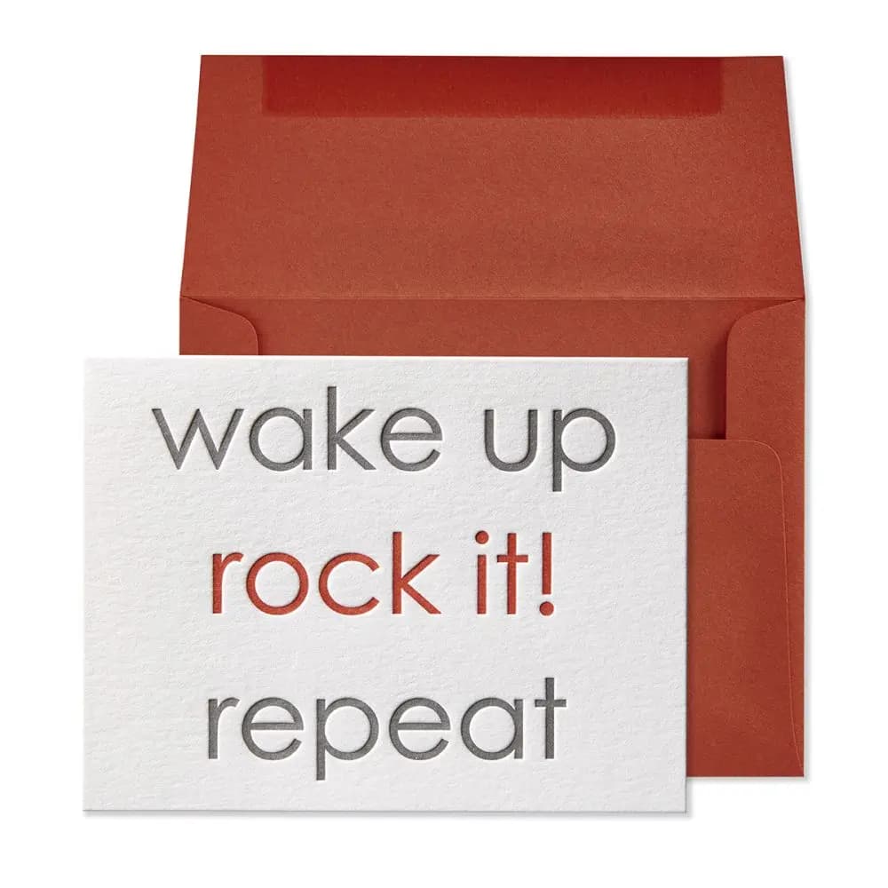 image Wake Up Rock It Friendship Card Main Product Image width=&quot;1000&quot; height=&quot;1000&quot;